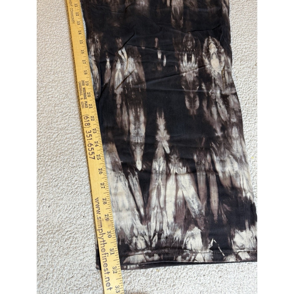 MAKOBI Brown Tie-Dye Mens 54x33 Comfort Fit Waist Jeans Urban Designer NEW - Picture 13 of 14